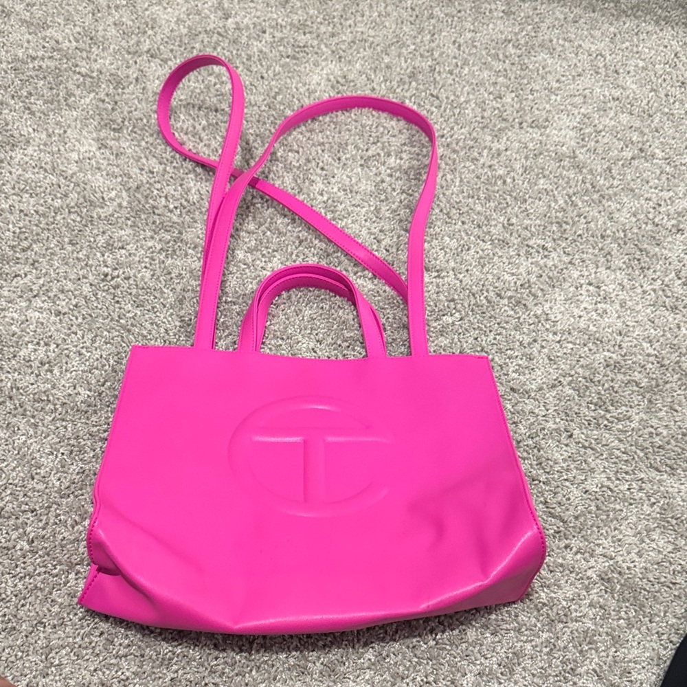 Telfar Hot Pink Tote Bag